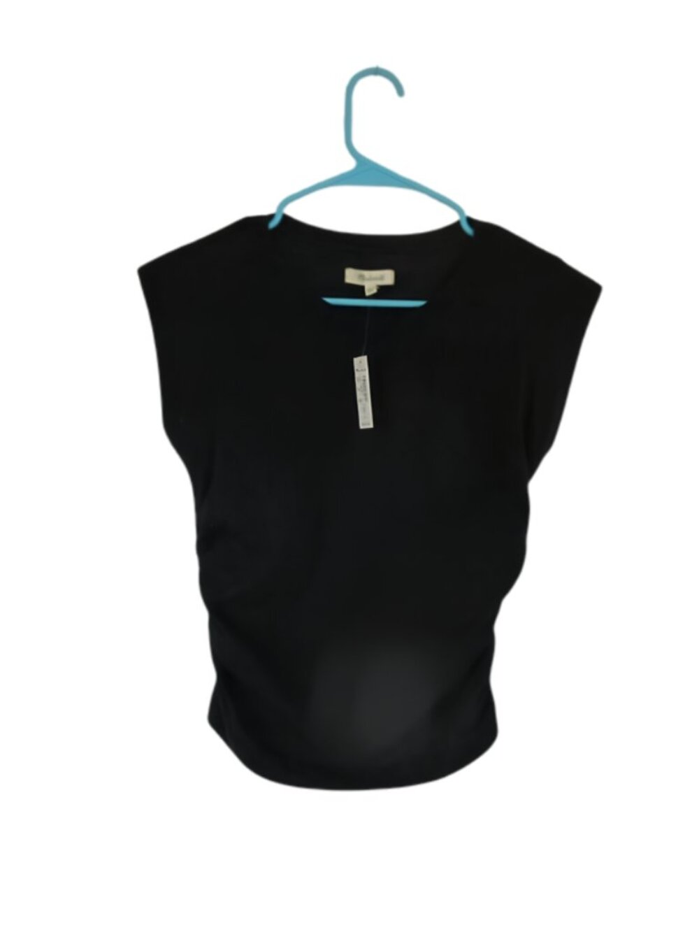 NWT Madewell Black Short Sleeve Top